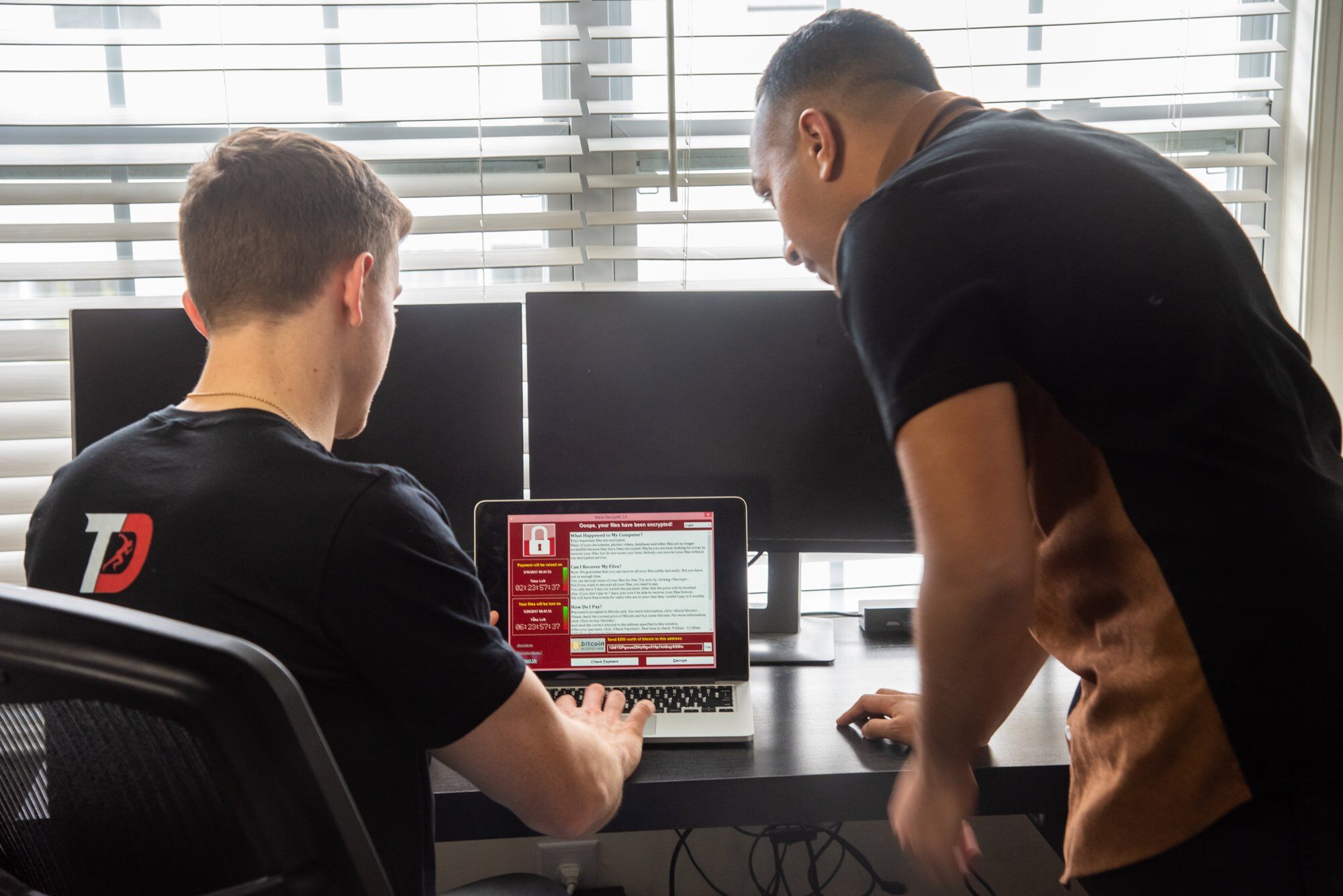 Computer virus removal on infected computer